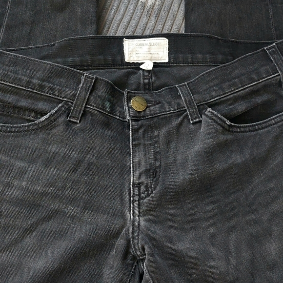 Current Elliott Vintage Black Skinny Jeans - Picture 5 of 6